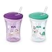 NUK Evolution Straw Cup, 8 oz, 2-Pack