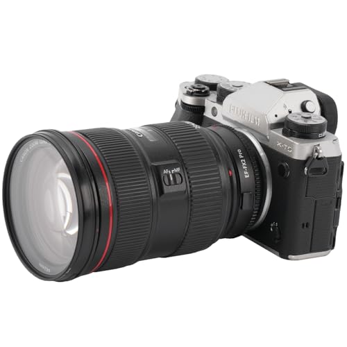 Image of VILTROX EF-FX2 Pro Lens Mount Adapter EF to X-Mount Auto Focus Lens Adapter Focal Reducer Speed Booster Compatible with Canon EF Lens to Fuji X-Mount X-T3 X-T2 X-T20 X-T100 X-PRO2 X-E3 X-A20 X-A5