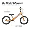 Strider 14x Balance Bike - For Kids 3 to 6 Years - Girls and Boys Bicycles - Tangerine