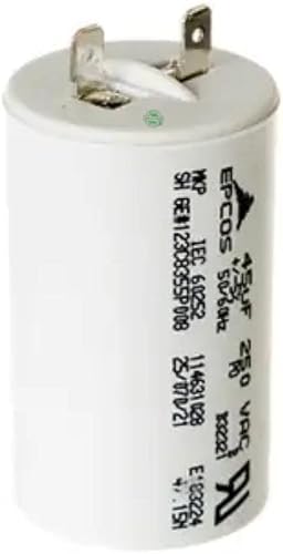 GLOB PRO SOLUTIONS AP4567124 PS3406186 EAP3406186 PD00001322 CKD2531 Condensador de arandela 3 "¼ de longitud aprox. Reemplazo y compatible con