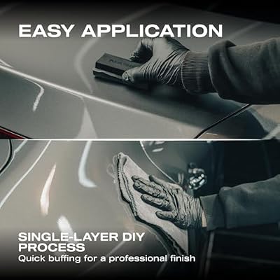 Nasiol ZR53 Nano Ceramic Coating for Cars Complete Kit for Professional Paint Protection with Expert Guide