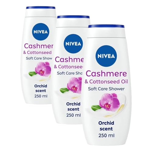 Image of Nivea Cashmere Indulgent Moisture Shower Cream, 250 ml Packaging May Vary (Pack of 3)