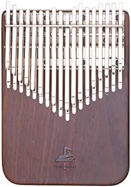 Chill Angels ECO Kalimba 36 Keys B-Tuned Chromatic Double Layer Ebony Wood Thumb Piano Mbira Finger Piano Instrument Gift for Kid Children Adults Professionals (36 keys （B tuned）)