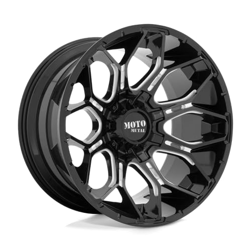 Amazon.com: Moto Metal 20X9 6X135/5.5 5 0mm GLOSS BLACK MILLED Amazon.com: Moto Metal 20X9 6X135/5.5 5 0mm GLOSS BLACK MILLED