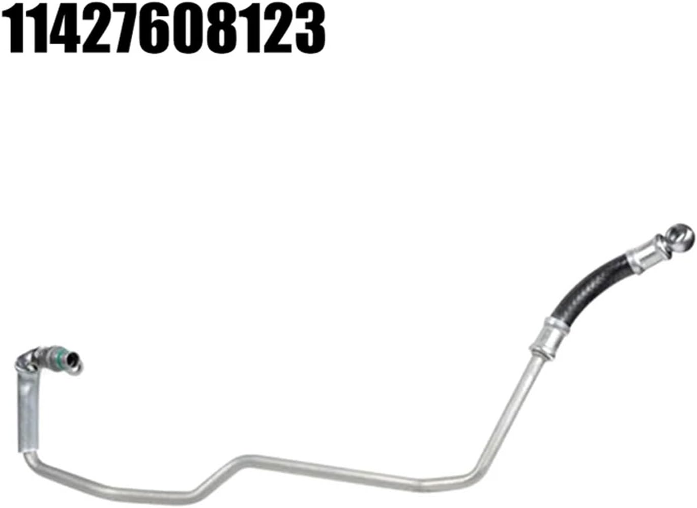 Engine Turbocharger Oil Supply Return Hose Pipe for N13 F20 F21 F30 114i 116i 11427608123 Replacement Return Hose