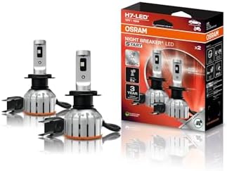 Osram NIGHT BREAKER LED START H7, LED-Fern- und Abblendlicht mit Straßenzulassung, bis zu 230% mehr Helligkeit, 6000 K, 12 V
