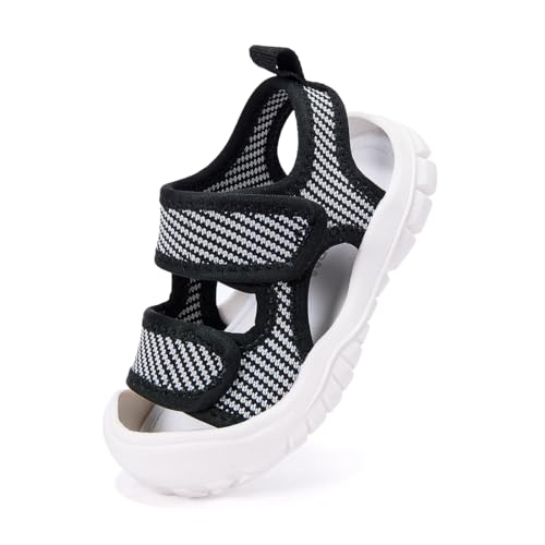 Image of BMCiTYBM Baby Boy Girl Closed Toe Summer Toddler Sandals Lightweight Shoes Infant Non-Slip First Walking Sneakers 6 9 12 18 24 Months 2-3 Years