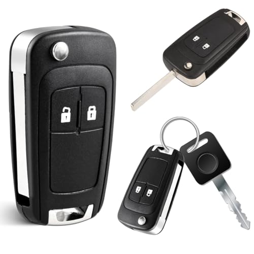 🔑【Compatibilità Universale】 Il guscio chiave JUGUTA è progettato per Opel Corsa e compatibile con vari modelli Chevrolet e Buick. Con design a 2 tasti, offre una soluzione perfetta per sostituire telecomandi danneggiati o usurati, mantenendo intatta l'elettronica originale della tua chiave esistente.