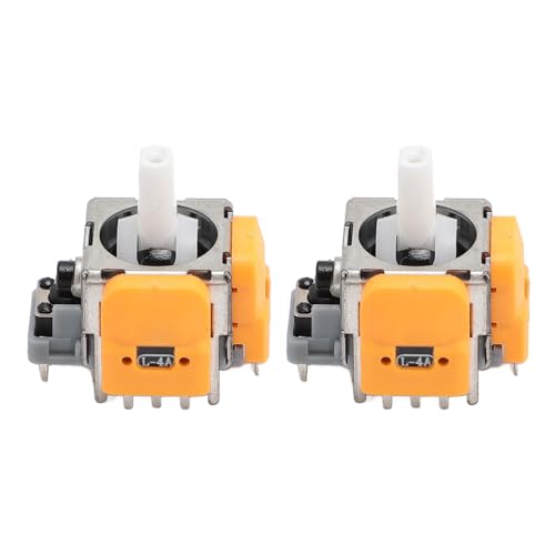 Asixxsix 2PCS Hall Effect 3D Analog Sensor Joystick Module Replacement for SWITCH PRO Controller, 3D Analog Joystick Thumb Sticks Sensor, 3D Analog Joystick