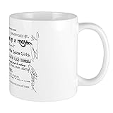 CafePress My Mad Fat Diary Quote Poster Mug Ceramic Coffee Mug, Tea Cup 11 oz