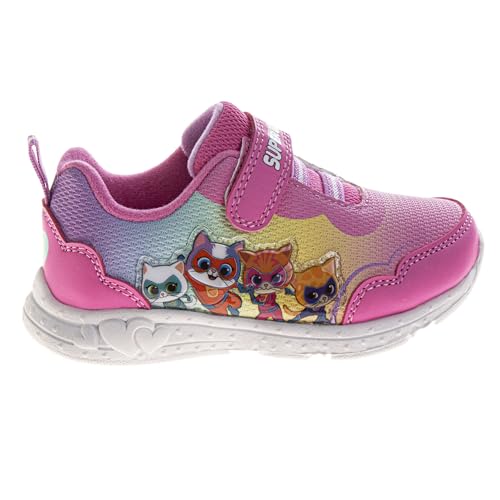 Super Kitties Sneakers for Girls - Bitsy Buddy Sparks Ginny Shoes - Lightweight Breathable Shoe Athletic Sneaker (Sizes: 6-10 Toddler / 11-12 Little Kid)2