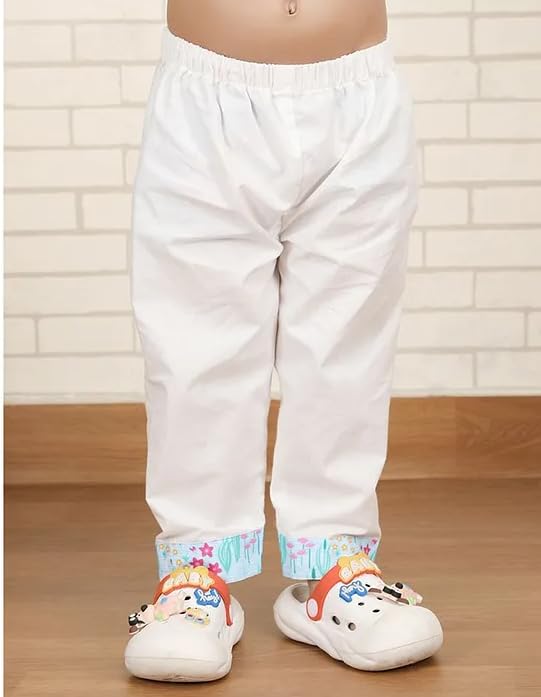 Image of POLKA TOTS 100% Pure Cotton Night Suit for Kids Boys & Girls | Traditional Kurta Pyjama Night wear Set for Kids | Ultra-Soft & Breathable Material Nightwear & Pyjama Set | from 6 Months to 8 Years