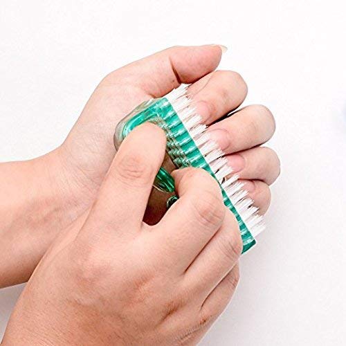 Gola International Set Of 2Pc Handle Grip Nail Brush Hand Finger Toe Nail Cleaning Brush Manicure Pedicure Scrubbing Cleaner - Image 4