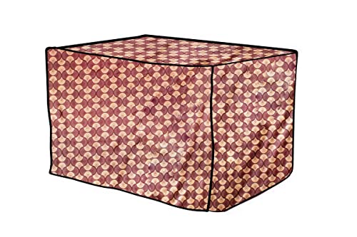 Image of Stylista Microwave Oven Cover for LG 20 L Grill MH2044DB Counterchange Pattern Brick