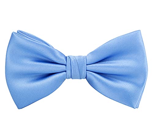 Image of Tie G .5pcs Tie set in a gift box : Tie sets : Solid color Neck tie,Satin Bow tie,Pocket Square, Lapel, Cuffs link