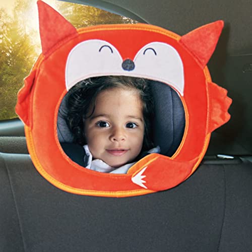 Diono Easy View Fox Character, Baby Car Mirror, Safety Car Seat Mirror