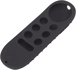 Jeanoko Capa de controle remoto de silicone, capa de controle remoto recortes precisos macios à prova de choque lavável para proteção adequada (cinza)
