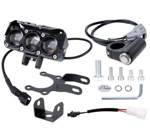 Kit LED puissant pour phare de moto Talaria Sting R avec barre lumineuse avant