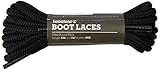 Timberland Hiker Round 54-inch Shoe Laces, Black (Black), One Size