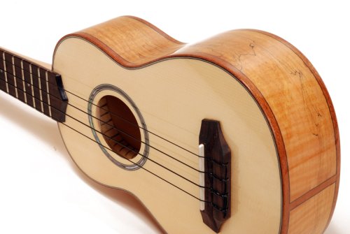 Kala KA-FMS Flamed Spalted Maple Soprano Ukulele - Les Beatles, Paul McCartney, John Lennon, RIngo Starr, George Harrison Kala KA-FMS Flamed Spalted Maple Soprano Ukulele – Image 6