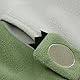 Famuka Baby Jacke Jungen Mädchen Übergangsjacke Fleece Reißverschluss Herbst Frühling Kleinkinder Mantel Kapuzenjacke (Grün, 12M)