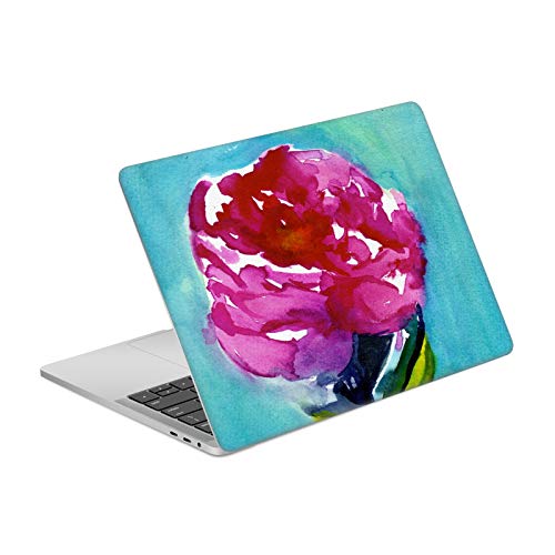 Protection MacBook Pro 13 A2159 anti rayure avec vinyle floral pivoine