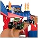 Monster Jam, Supercharge Speedway Spielset, mit den Trucks Megalodon und EL Toro Loco im Maßstab 1:64, actiongeladene motorisierte Stunt-Strecke mit Rampen, Beleuchtung und viel Zubehör, ab 3 Jahren