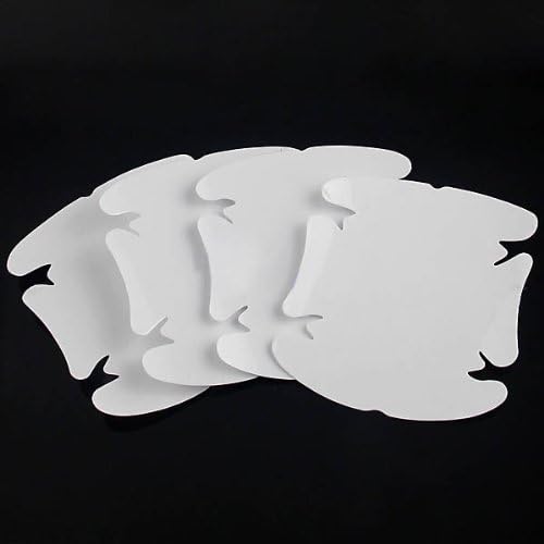 Meccion 12Pcs Universal Invisible Car Door Handle Paint Scratch Protector Sticker Protective Film