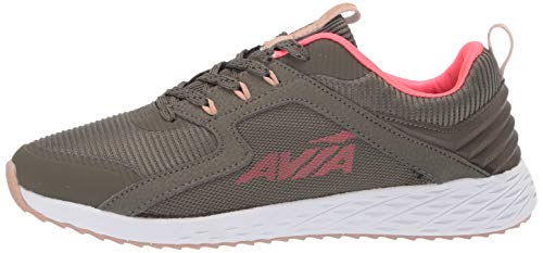 Avia Tênis masculino Avi-Maze, Folha de uva/rosa diva/branco sussurro, 8.5 Medium US