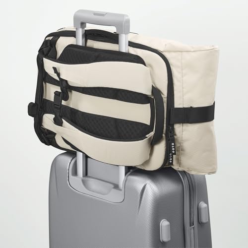 Sac à dos ordinateur Rolly32 EOTO rolltop 32L beige pour le quotidien urbain