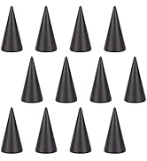 Nbeads 12-teiliges Ring Display Set - Holz Kegel Ringhalter Schmuckständer