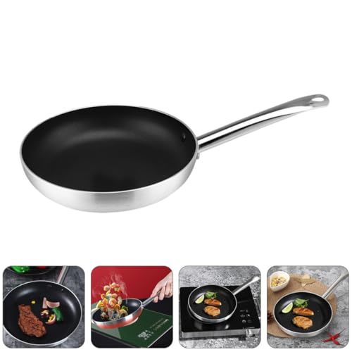 Sartén Wok de Aluminio Antiadherente 20 cm Plata miniatura 7