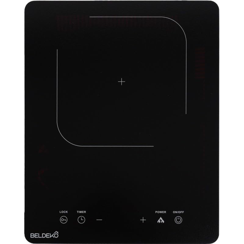 BELDEKO Plaque Induction Portable 1 Feu 2100W - Marque Française