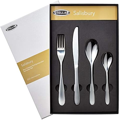 Stellar Salisbury 16-Piece Cutlery Set for 4 Cover