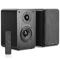 【最新モデル】LONPOO ブックシェルフ スピーカー 100W LP-42X Amazon.co.jp: 2台1組 100W 2ウェイブックシェルフスピーカー