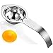 Jixista Separatore per Uova in Acciaio Inossidabile Separatore Uovo in Acciaio Inox Uovo Separatore Tuorlo d' Uovo Bianco Filtro Food Grade Uovo Separatore Uovo in Acciaio Tensile da Cucina Creativo