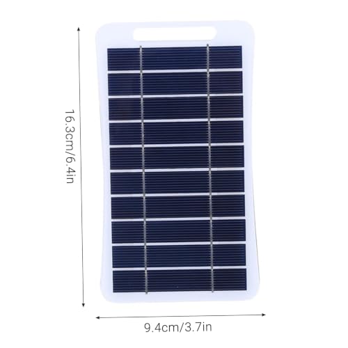 Panel solar para viajes al aire libre y acampadas con USB 4