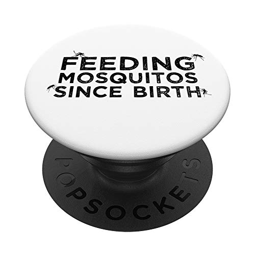 Divertente alimentazione zanzare dalla nascita Bug Repellent Meme regalo PopSockets PopGrip Intercambiabile