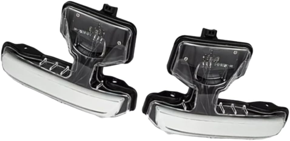 Side Wing Mirror Dynamic Turn Signal Light, LED Side Mirror Turn Signal Lights, Compatible with Land Rover Defender L663 2020-2025, 2 pcs (Clear)