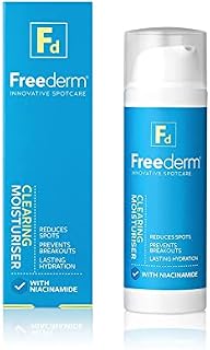 FREEDERM Clearing Oil-Free Face Moisturiser for Spot Prone Skin. Prevents Breakouts. With Niacinamide, 50 ml