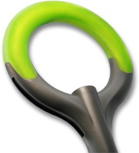 Radius Garden 204 PRO Ergonomic Stainless Steel Border Fork, Original Green