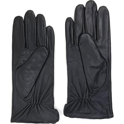 Lederhandschuhe für Damen aus echtem Lammleder mit Kaschmir-Futter
