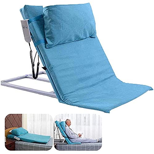 LYDZUSDP Clamp Electric Bed Backrest,Medical Pillow Lifter Adjustable Power Sit-Up Back Stand Assist Aid Perfect for Back Support Elderly Pregnant Women with Mobility