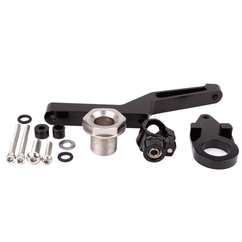 Kit Staffa Ammortizzatore di Sterzo Compatibile With ZX6R 636 600 2009 2010 2011 2012 2013 2014 2015 2016 2017 2018 2019 2020 2021 2022 2023 2024 2025(A)