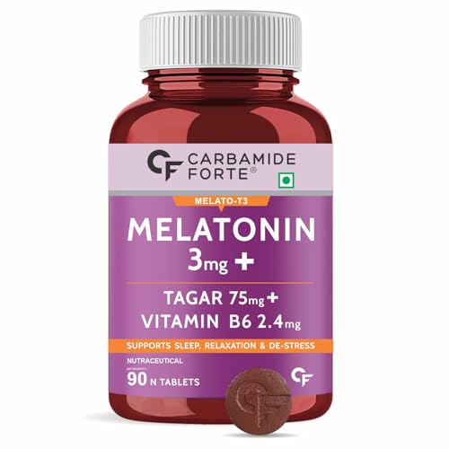 34% OFF on Carbamide Forte Melatonin 3mg with Tagara 75mg Sleeping Aid Pills – 90 Tablets 34% OFF on Carbamide Forte Melatonin 3mg with Tagara 75mg Sleeping Aid Pills – 90 Tablets
