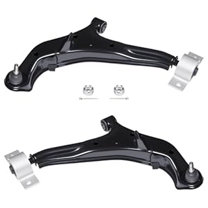 TUCAREST 2Pcs K620354 K620355 Left Right Front Lower Control Arm and Ball Joint Assembly Compatible With 2000-2003 Ni-ssan Maxima /00-01 In-finiti I30 02-04 I35 Driver Passenger Side Suspension