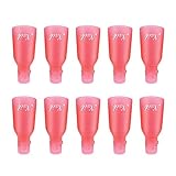 Nagelkunst tr?nken aus Clip: 10 Pack lila tr?nken aus Clips, sie sind aus hochwertigem Kunststoff gefertigt, langlebig genug für Ihre t?gliche Verwendung; Clipgr??e ist ca. 2 x 5 cm