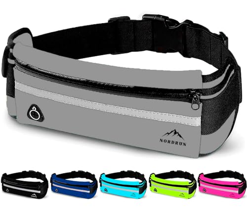 Nordrun Riñonera Running Ajustable E Impermeable Apta Par Todos Los Moviles Riñonera Running Mujer Y Hombre Cinturon Running Running Belt Gris Nordrun Riñonera Running Ajustable E Impermeable Apta Par Todos Los Moviles Riñonera Running Mujer Y Hombre Cinturon Running Running Belt Gris