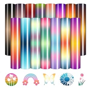 Gradient HTV Heat Transfer Vinyl &#...