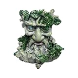 para pájaros con Cara de árbol - Resistente a la Intemperie de Resina 3D | Decoración DEE rbol al Aire Libre para jardín | Alimentación dehadas DEE rdilla depájaro, jardín decasa, pa